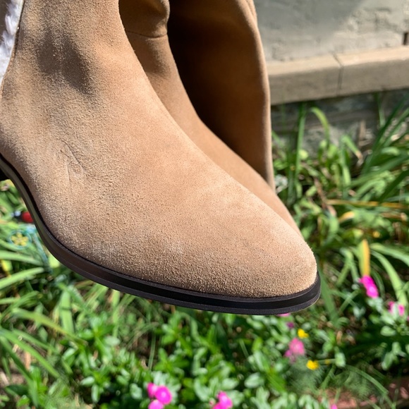 ๐ฆ NWOT GILLI Shearling & Suede Tall Shaft - 7.5 - Picture 4 of 6